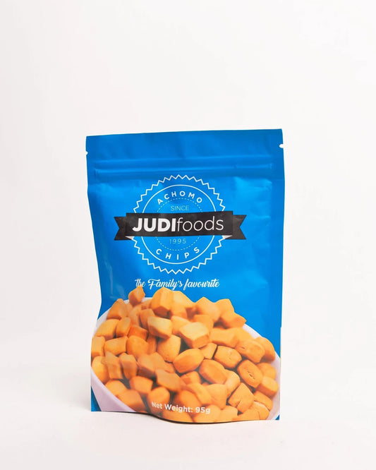Achomo chips from Ghana — authentic Ghanaian snack, naturally made and crunchy