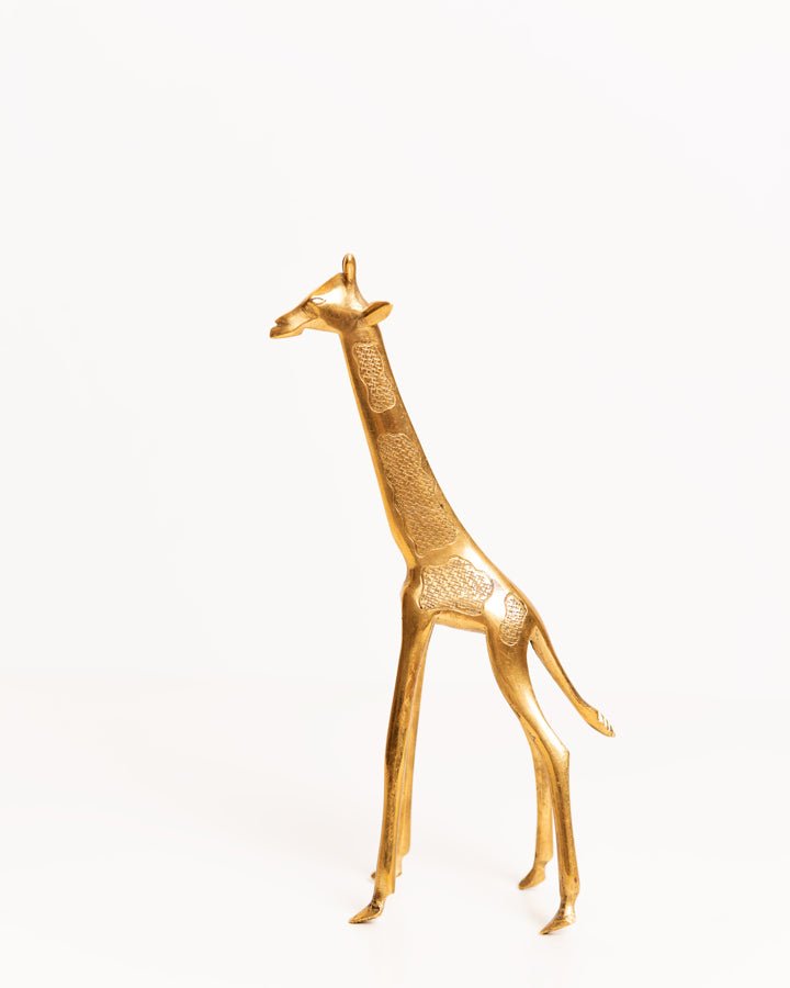 African Brass Giraffe