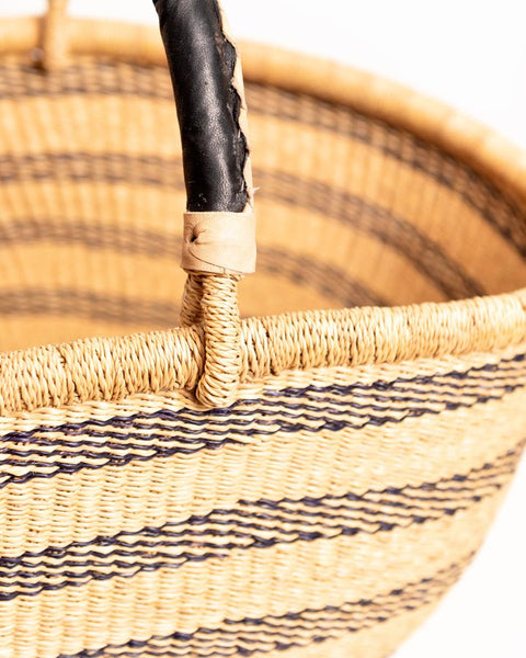 Afua Hand - woven Bolga Basket - Nathez out of Africa