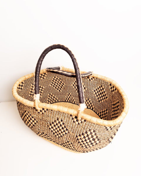 Afua Hand - woven Bolga Basket - Nathez out of Africa