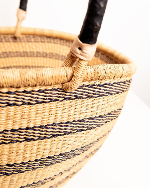 Afua Hand - woven Bolga Basket - Nathez out of Africa