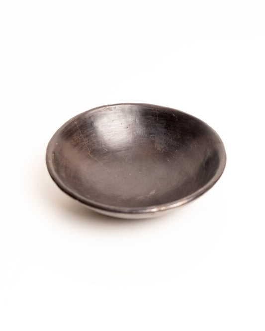 Blackened Baobab clay bowl small — handcrafted African artisan home decor