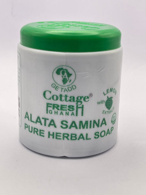 Cottage Fresh Alata Samina (Pure Herbal Black Soap with Lemon Extract) - Nathez out of Africa