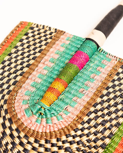 Dede Hand Woven Fan (31) - Nathez out of Africa