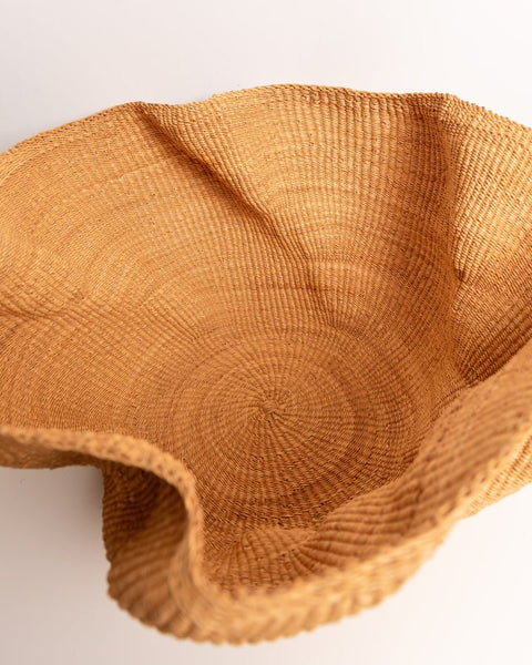 Elegant Wavy Hand - Woven Basket 4 - Nathez out of Africa