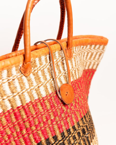 Handwoven Kenyan Sisal Bag - Sustainable & Stylish Tote - Nathez out of Africa