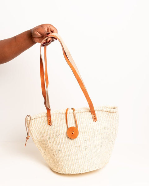 Handwoven Kenyan Sisal Bag - Sustainable & Stylish Tote - Nathez out of Africa