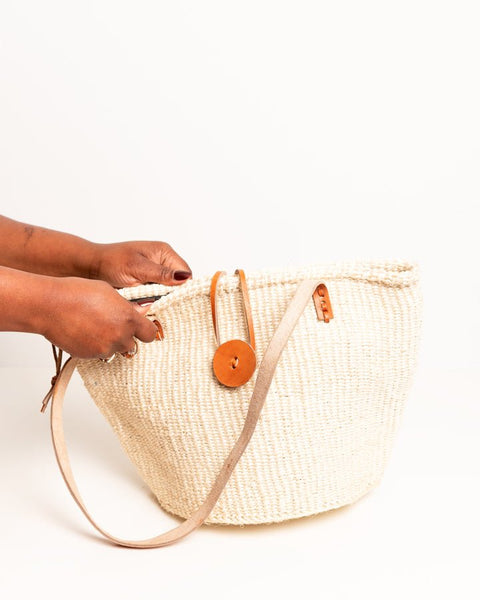 Handwoven Kenyan Sisal Bag - Sustainable & Stylish Tote - Nathez out of Africa
