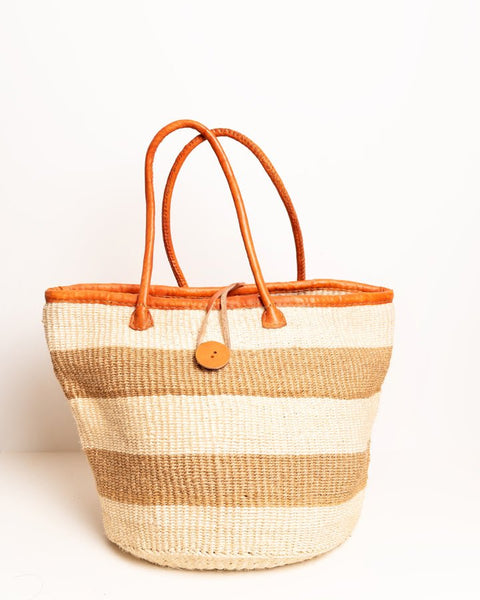Handwoven Kenyan Sisal Bag - Sustainable & Stylish Tote - Nathez out of Africa