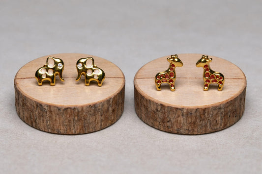 Little Wild: Elephant Studs