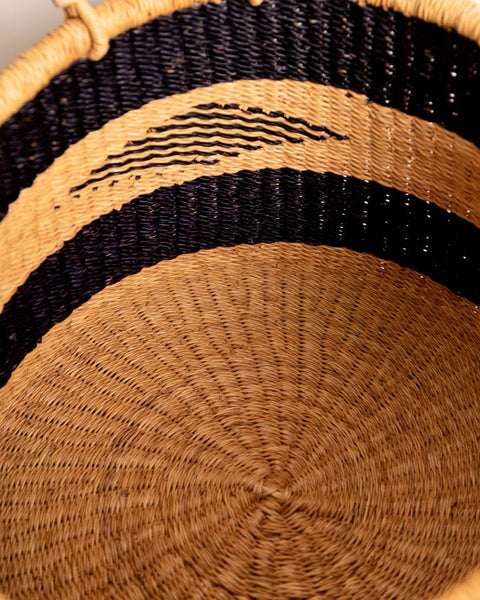 Nathez Hand - woven Laundry Basket (Mini) - Nathez out of Africa