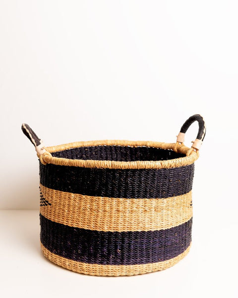 Nathez Hand - woven Laundry Basket (Mini) - Nathez out of Africa