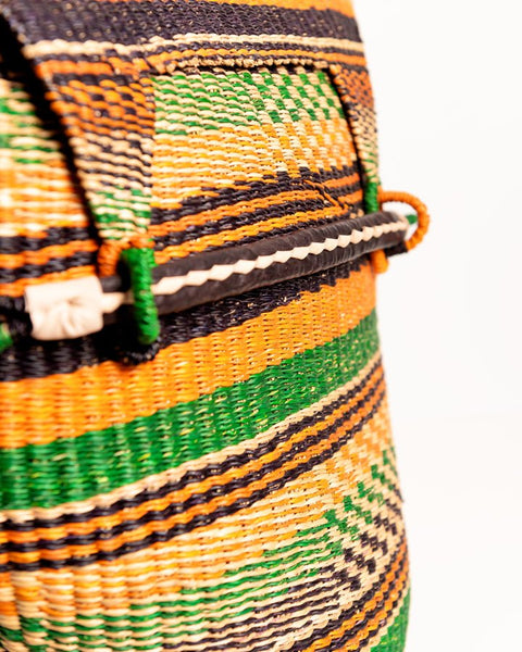Nathez Handwoven Bolga Rucksack – Ethically Made, Uniquely You - Nathez out of Africa