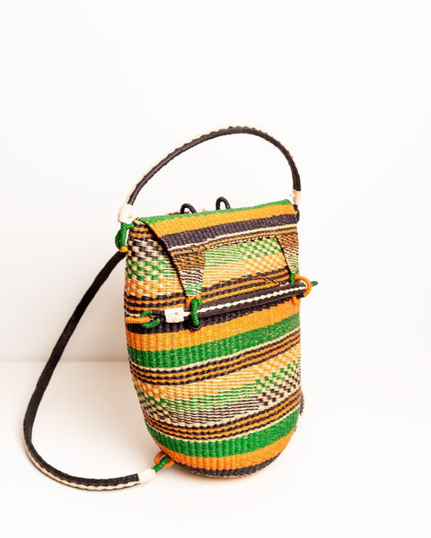 Nathez Handwoven Bolga Rucksack – Ethically Made, Uniquely You - Nathez out of Africa