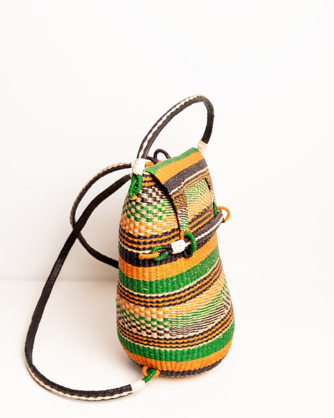 Nathez Handwoven Bolga Rucksack – Ethically Made, Uniquely You - Nathez out of Africa