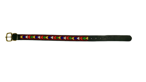 Nathez Masai Dog Collar – Handcrafted Leather Elegance for Your Pet - Nathez out of Africa
