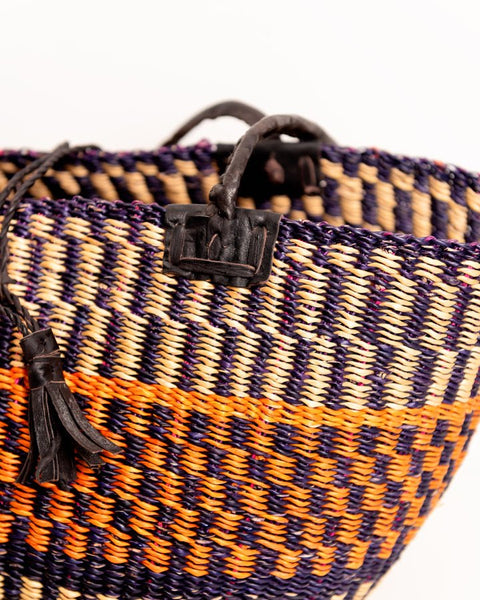 Shai Hand - woven Bolga Shoulder Bag - Nathez out of Africa