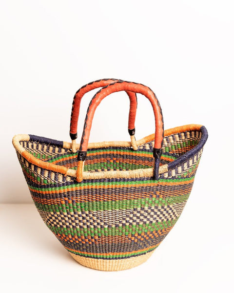 Yayra Hand - woven Bolga Basket 0027 - Nathez out of Africa