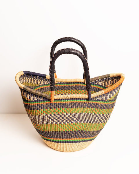 Yayra Hand - woven Bolga Basket 0028 - Nathez out of Africa