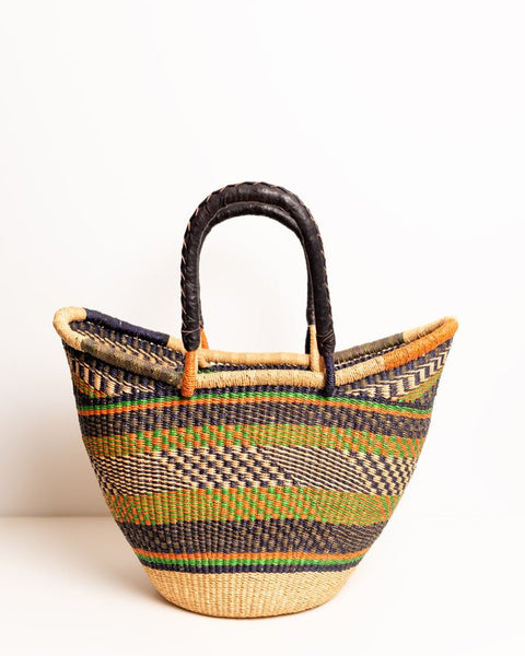 Yayra Hand - woven Bolga Basket 0028 - Nathez out of Africa