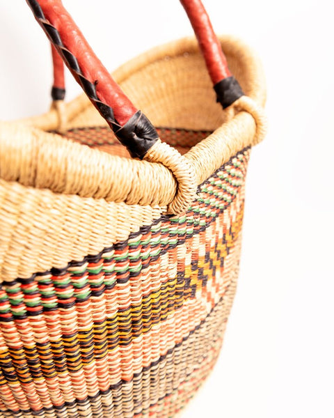 Yayra Hand - woven Bolga Basket 0030 - Nathez out of Africa