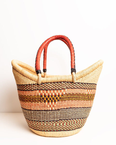 Yayra Hand - woven Bolga Basket 0030 - Nathez out of Africa