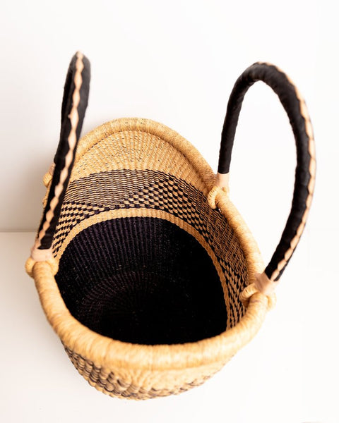 Yayra Hand - woven Bolga Basket 0031 - Nathez out of Africa