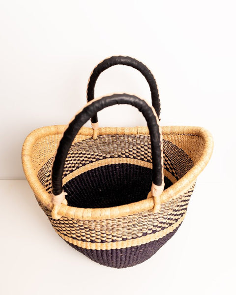 Yayra Hand - woven Bolga Basket 0031 - Nathez out of Africa