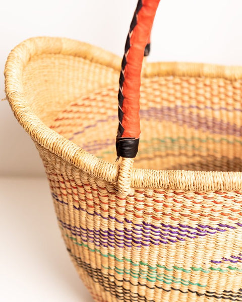 Yayra Hand - woven Bolga Basket 0032 - Nathez out of Africa