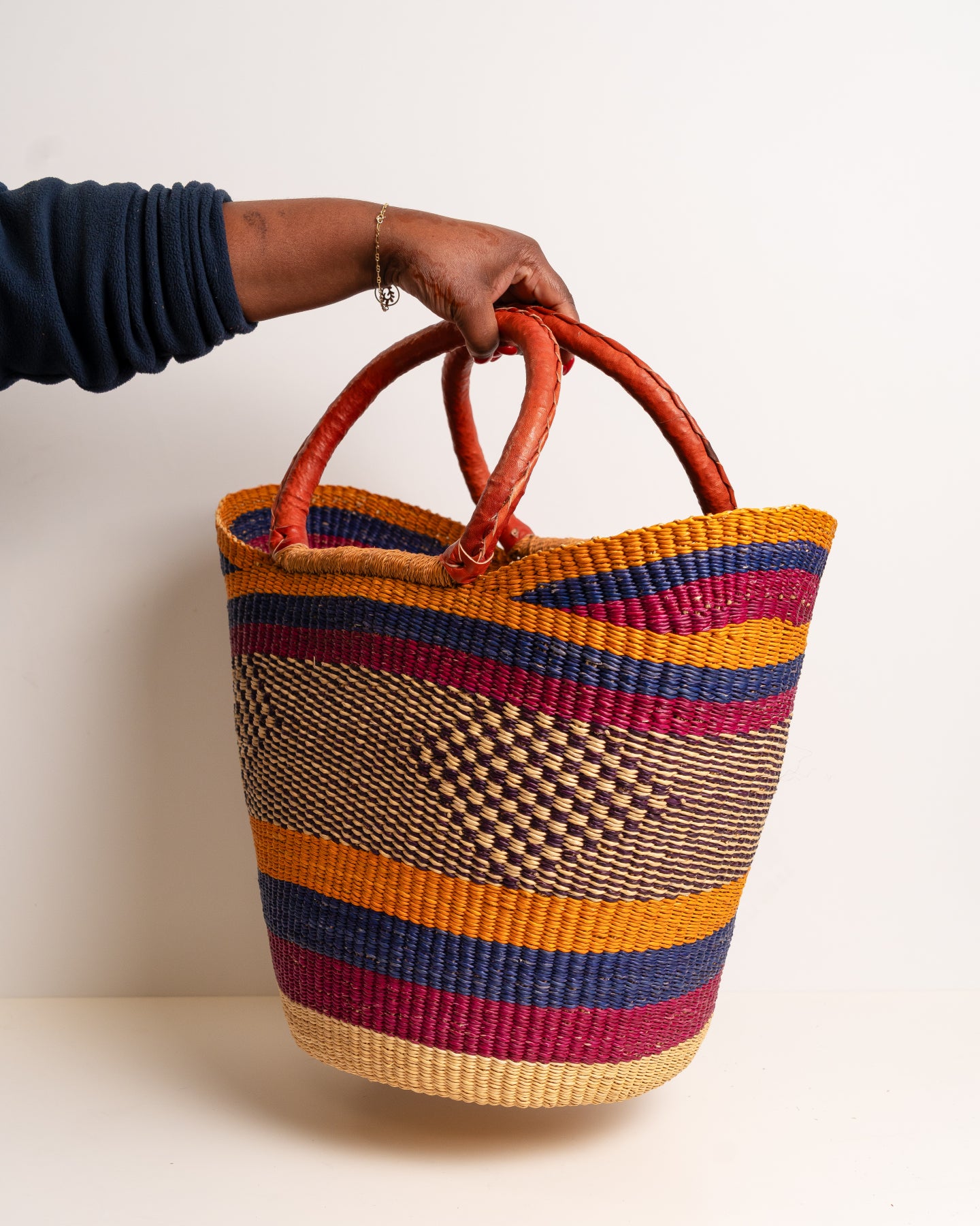 Juliana U-Shopper Bolga Basket