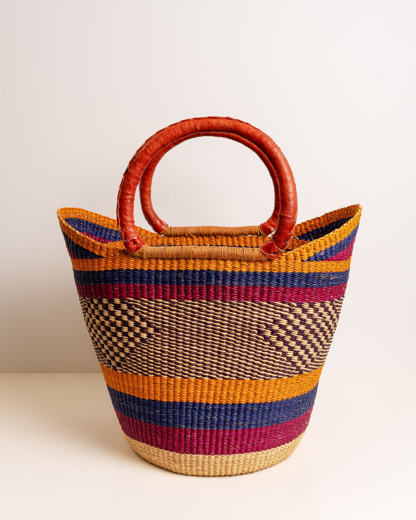 Juliana U-Shopper Bolga Basket
