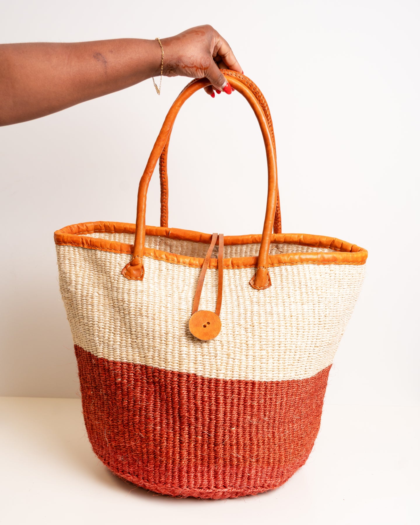 Hand-Woven Sisal Handbag