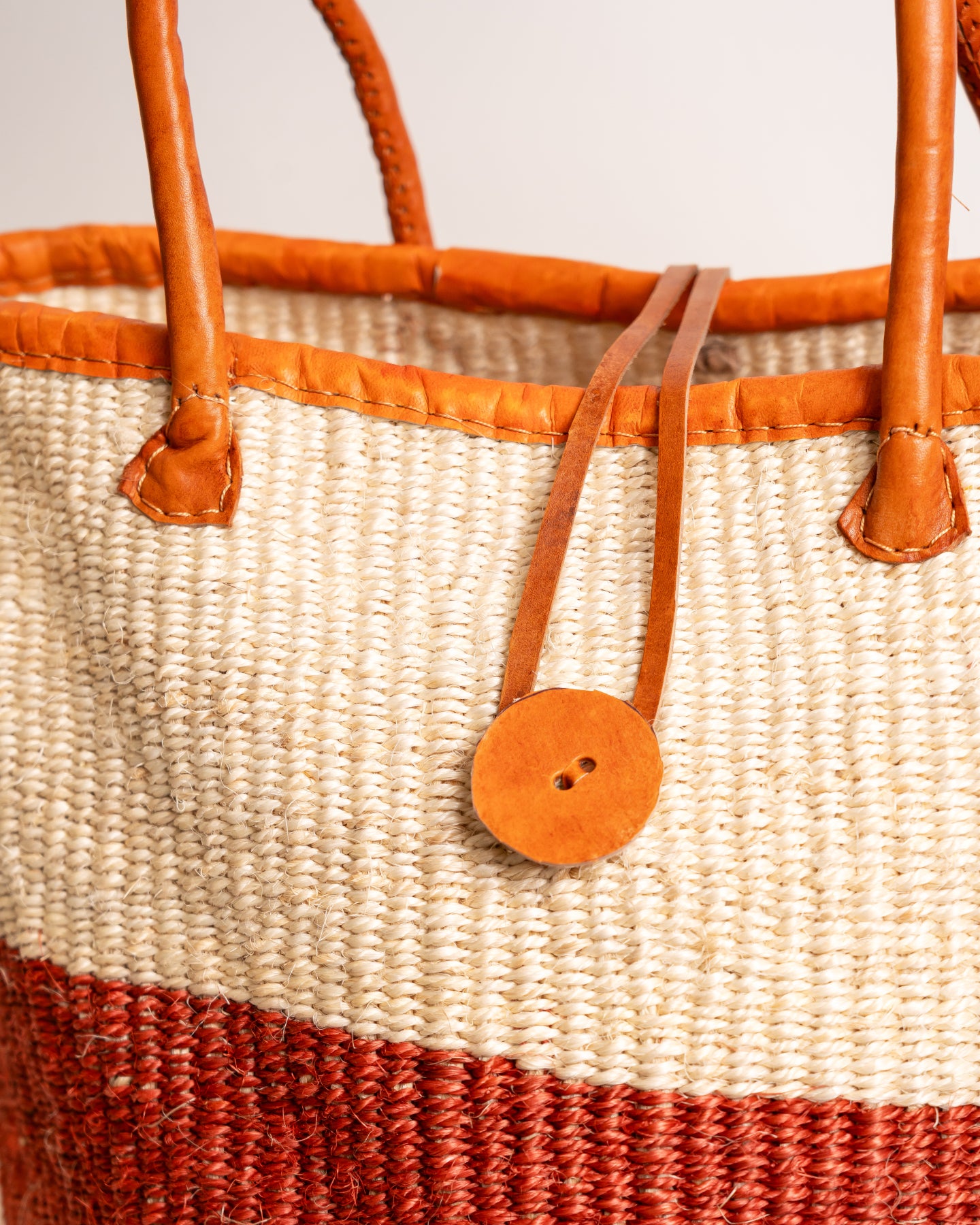 Hand-Woven Sisal Handbag