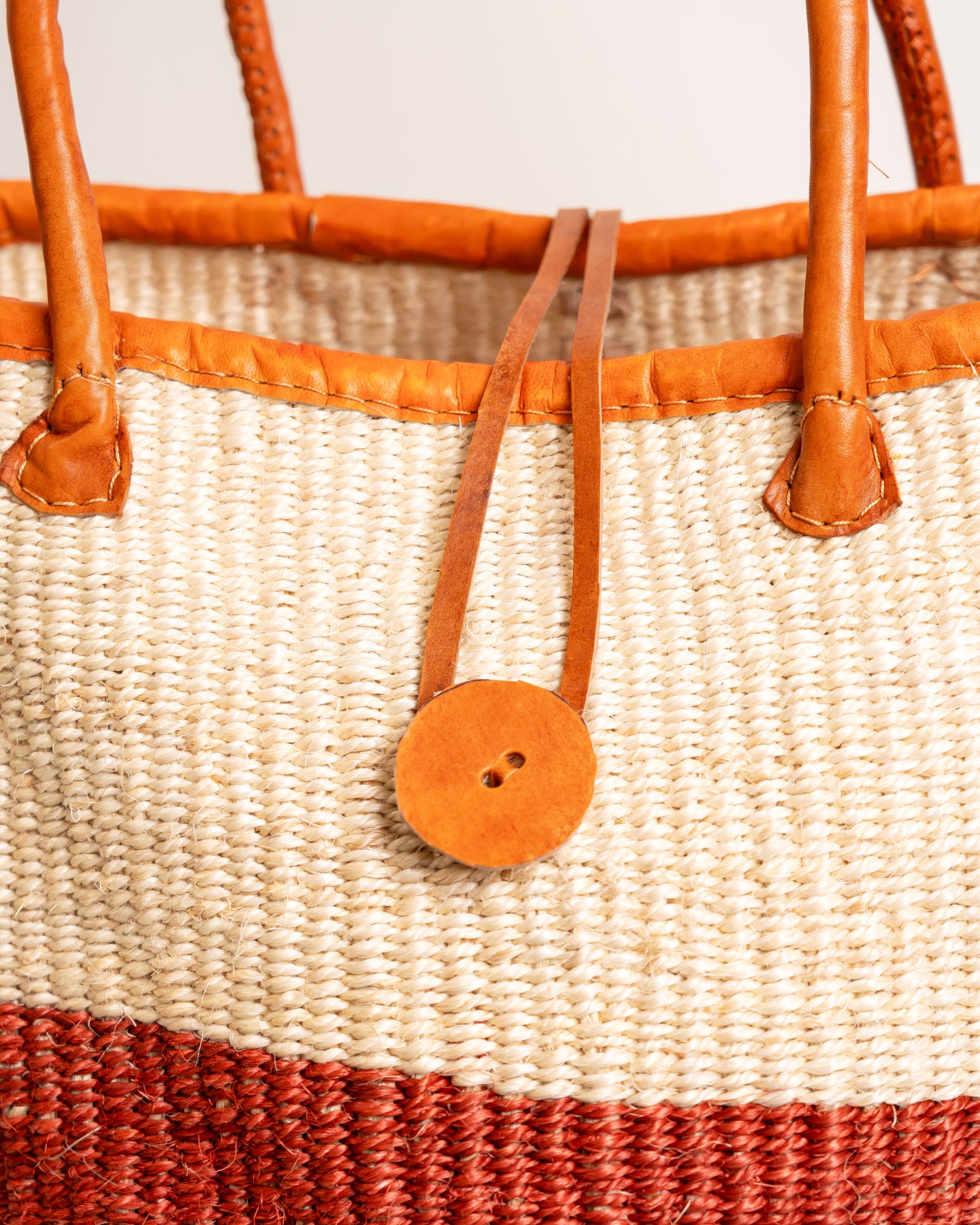 Hand-Woven Sisal Handbag