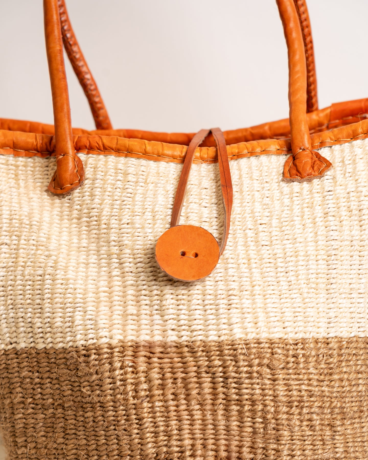 Hand-Woven Sisal Handbag