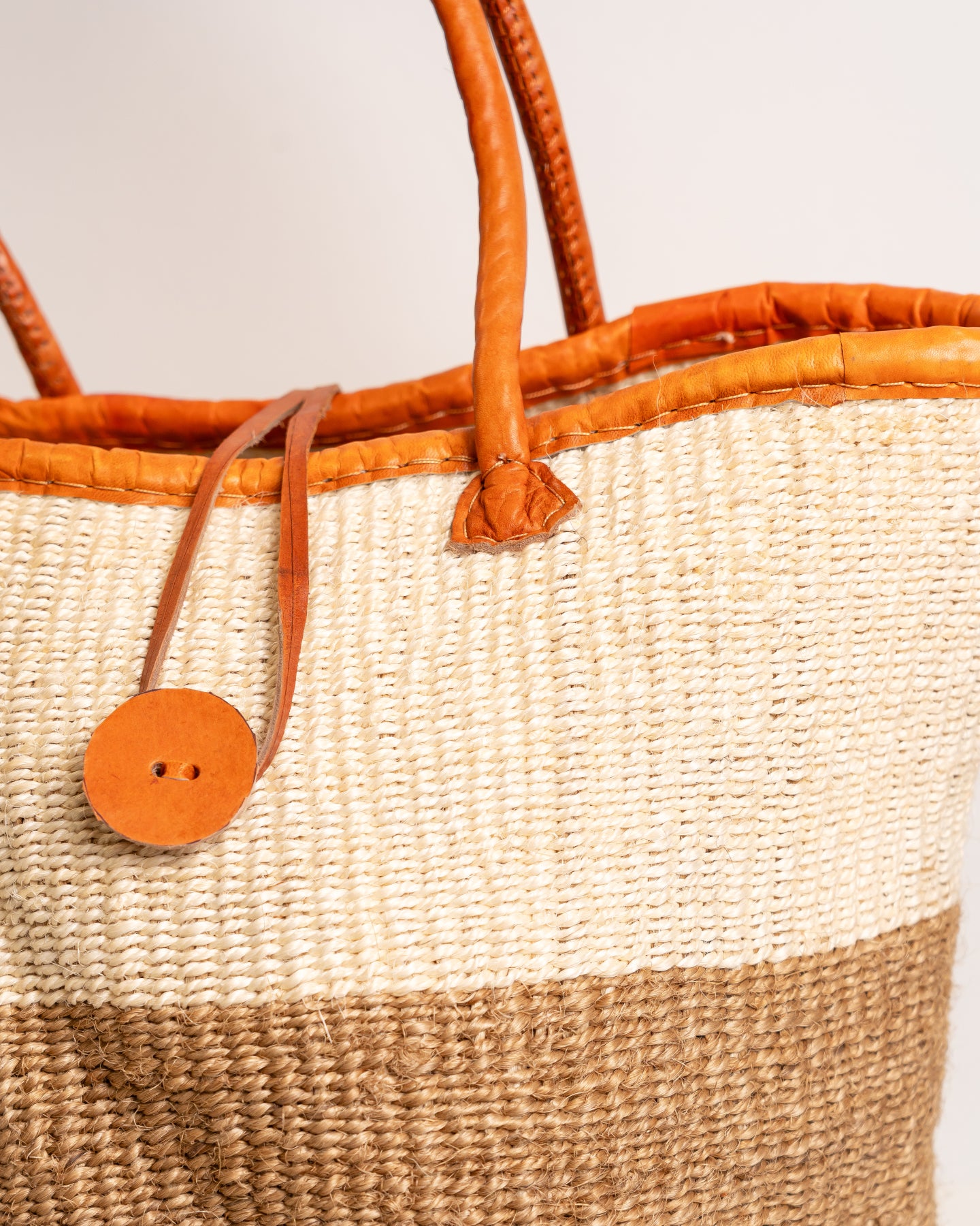 Hand-Woven Sisal Handbag