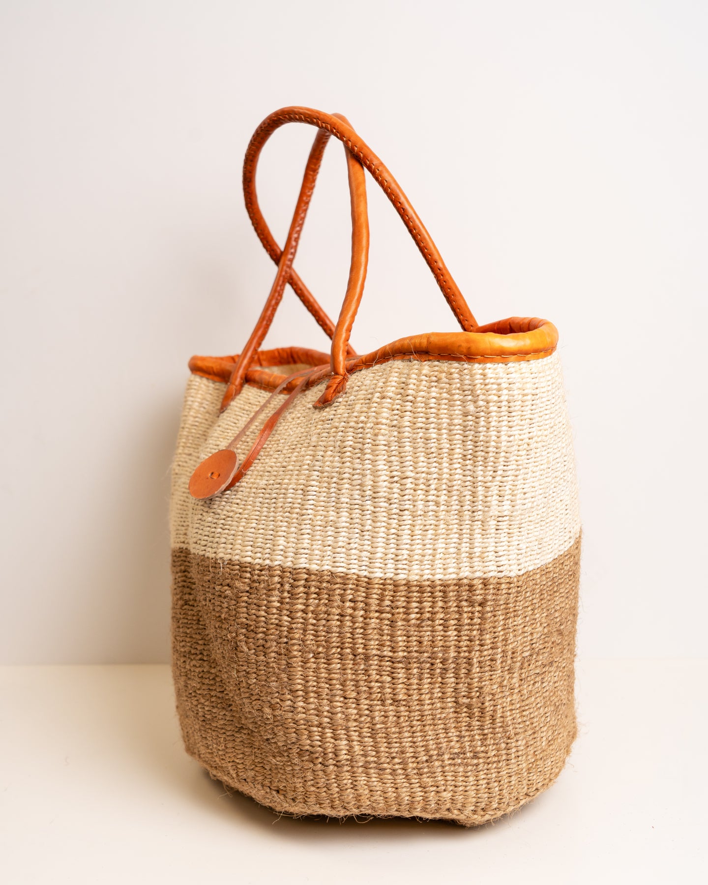 Hand-Woven Sisal Handbag