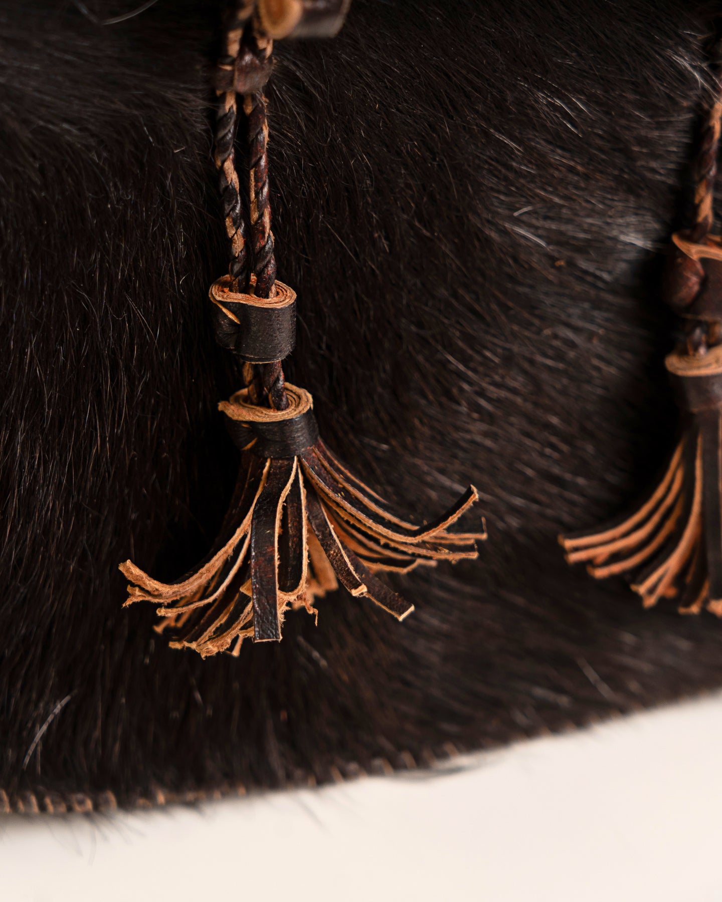 Bolga Cowhide Crossbody Bag – Handcrafted in Ghana