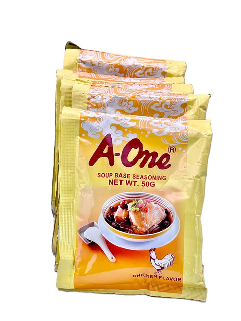 A-One Soup Base Seasoning (Strip of 10 Sachets 50g each) - Nathez out of Africa