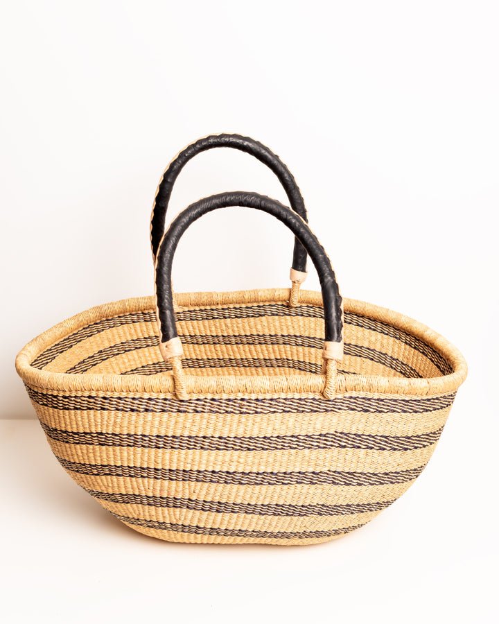 Afua Hand - woven Bolga Basket - Nathez out of Africa