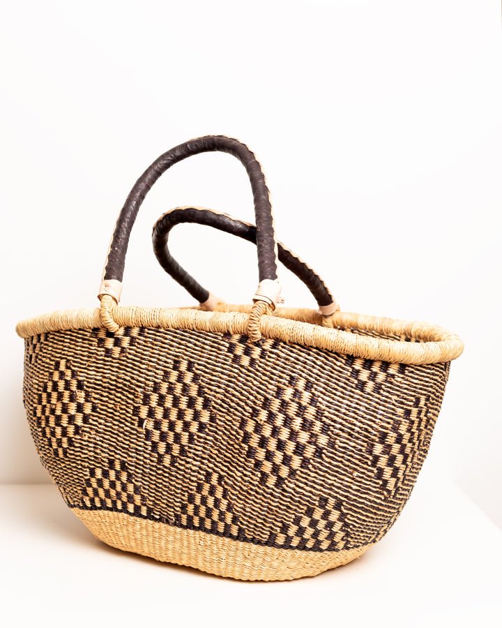 Afua Hand-woven Bolga Basket