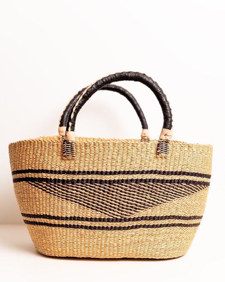 Afua Hand - woven Bolga Basket - Nathez out of Africa