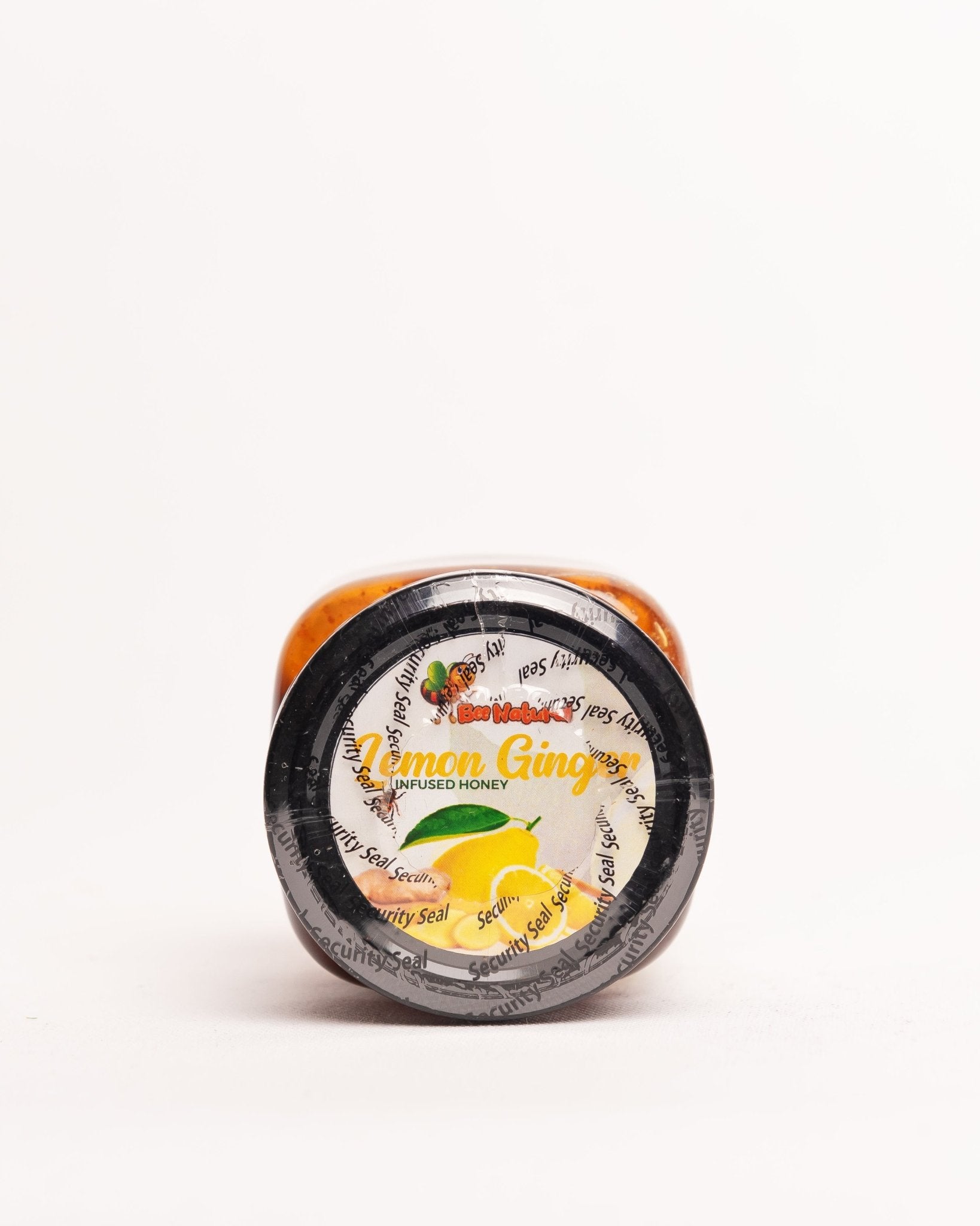 Bee Natural lemon ginger infused raw honey from Kenya — natural unprocessed artisan honey