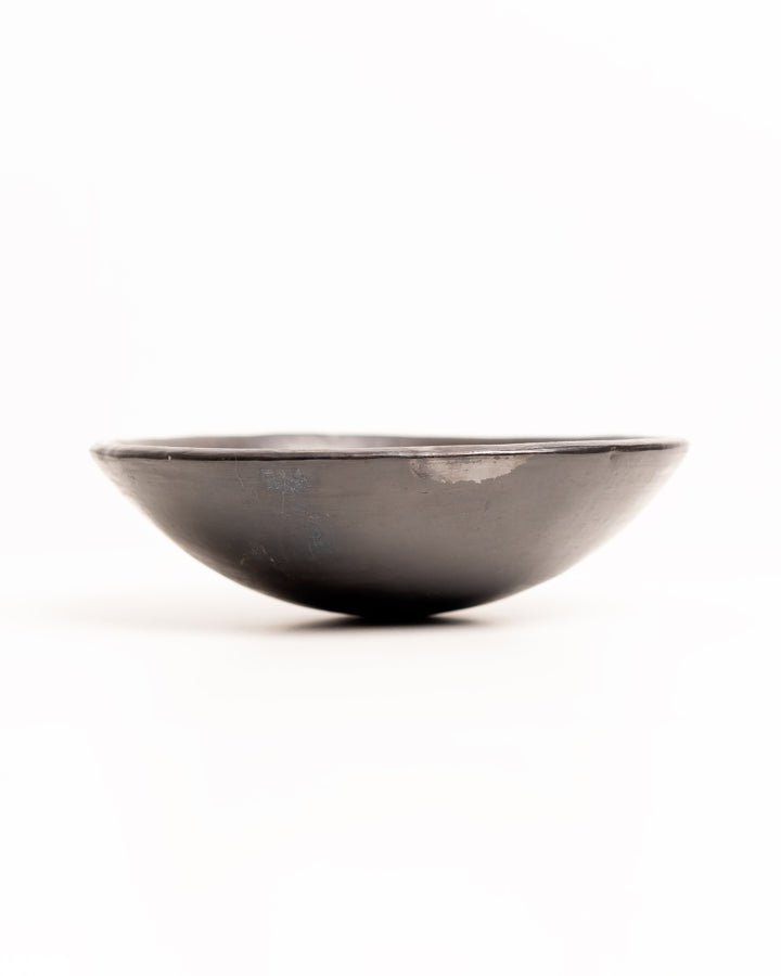 Blackened Baobab clay bowl small — handcrafted African artisan home decor