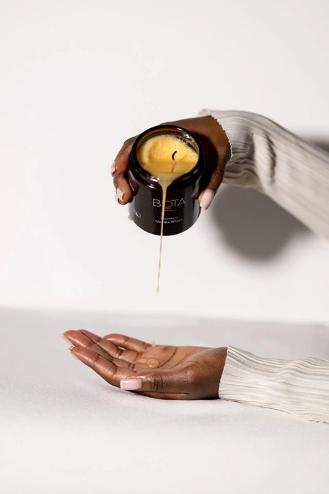 BƆTA Fig Tree Body Candle – Fresh Fig, Woods & Warm Amber 55g - Nathez out of Africa