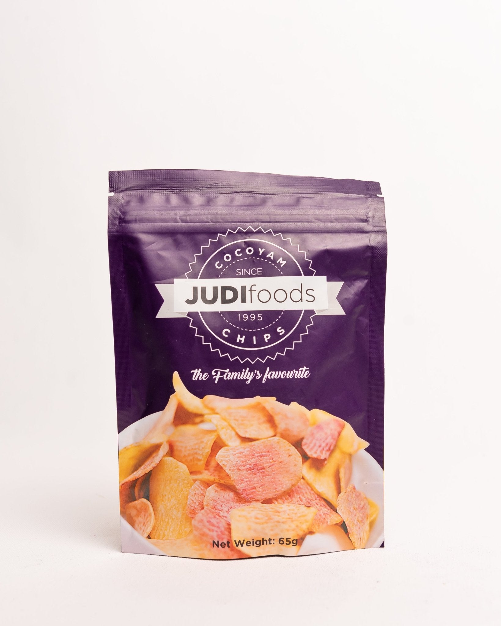 Cocoyam chips from Ghana — authentic African snack, naturally made and crunchy