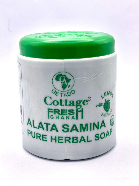 Cottage Fresh Alata Samina (Pure Herbal Black Soap with Lemon Extract) - Nathez out of Africa
