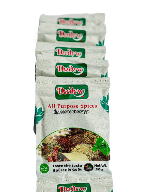 DƐƐDƐW All Purpose Seasoning (Strip of 12 sachets 7g Each) - Nathez out of Africa