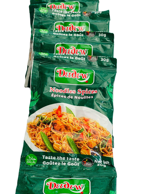 Deedew Noodle (Strip of 10 sachets 30g Each) - Nathez out of Africa