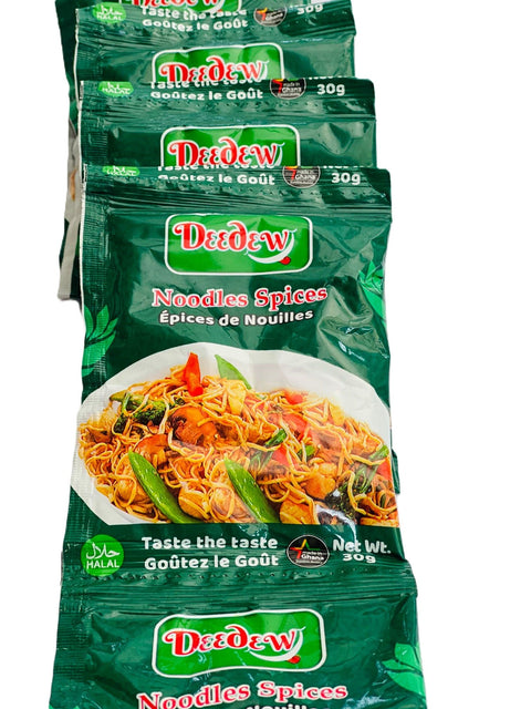 Deedew Noodle (Strip of 10 sachets 30g Each) - Nathez out of Africa